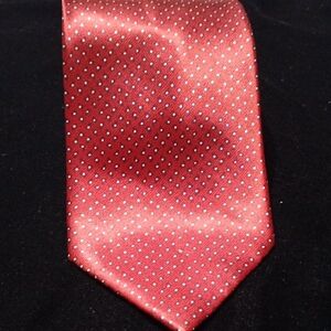Classic Red Patterned Men's Tie